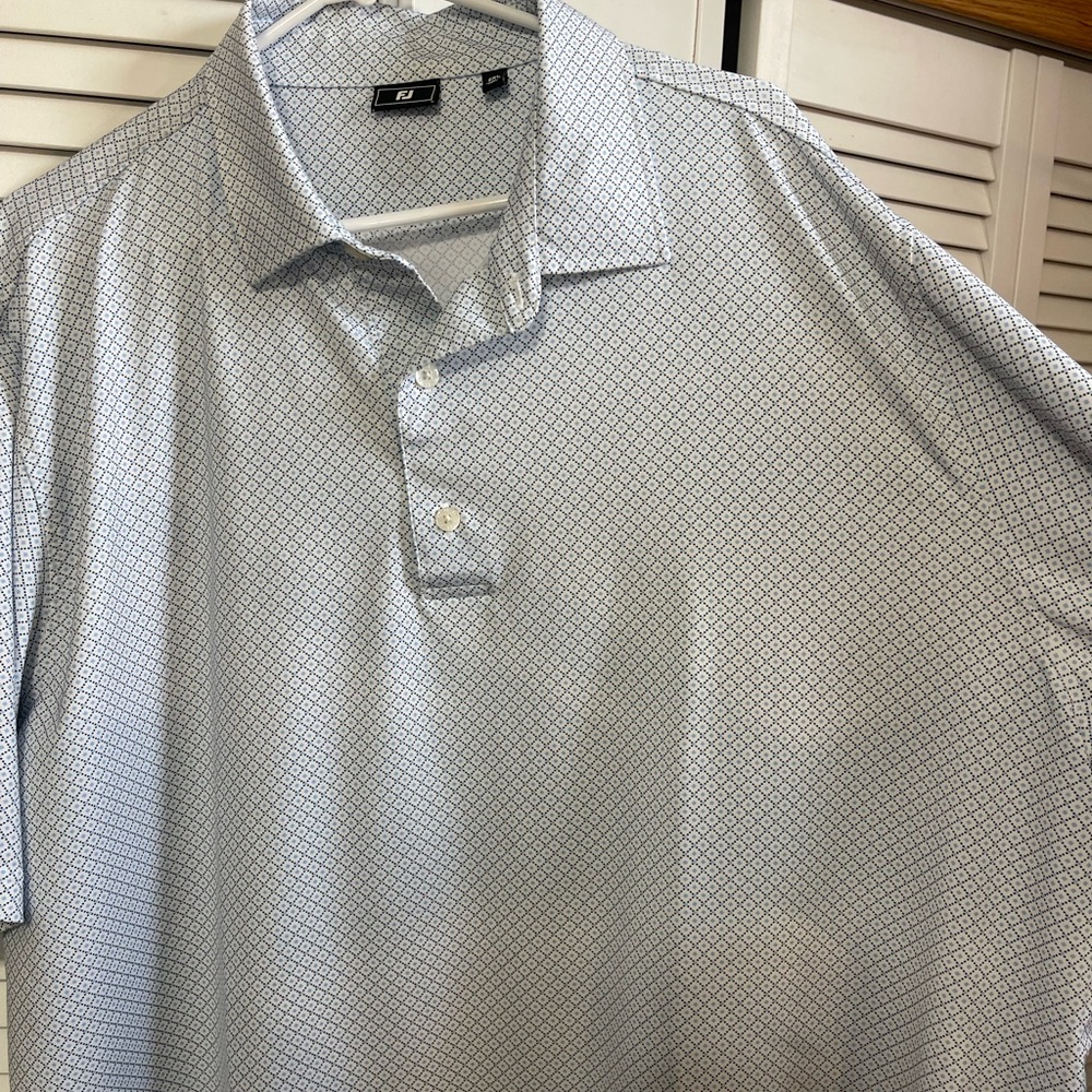 FootJoy Blue Performance Polo Shirt